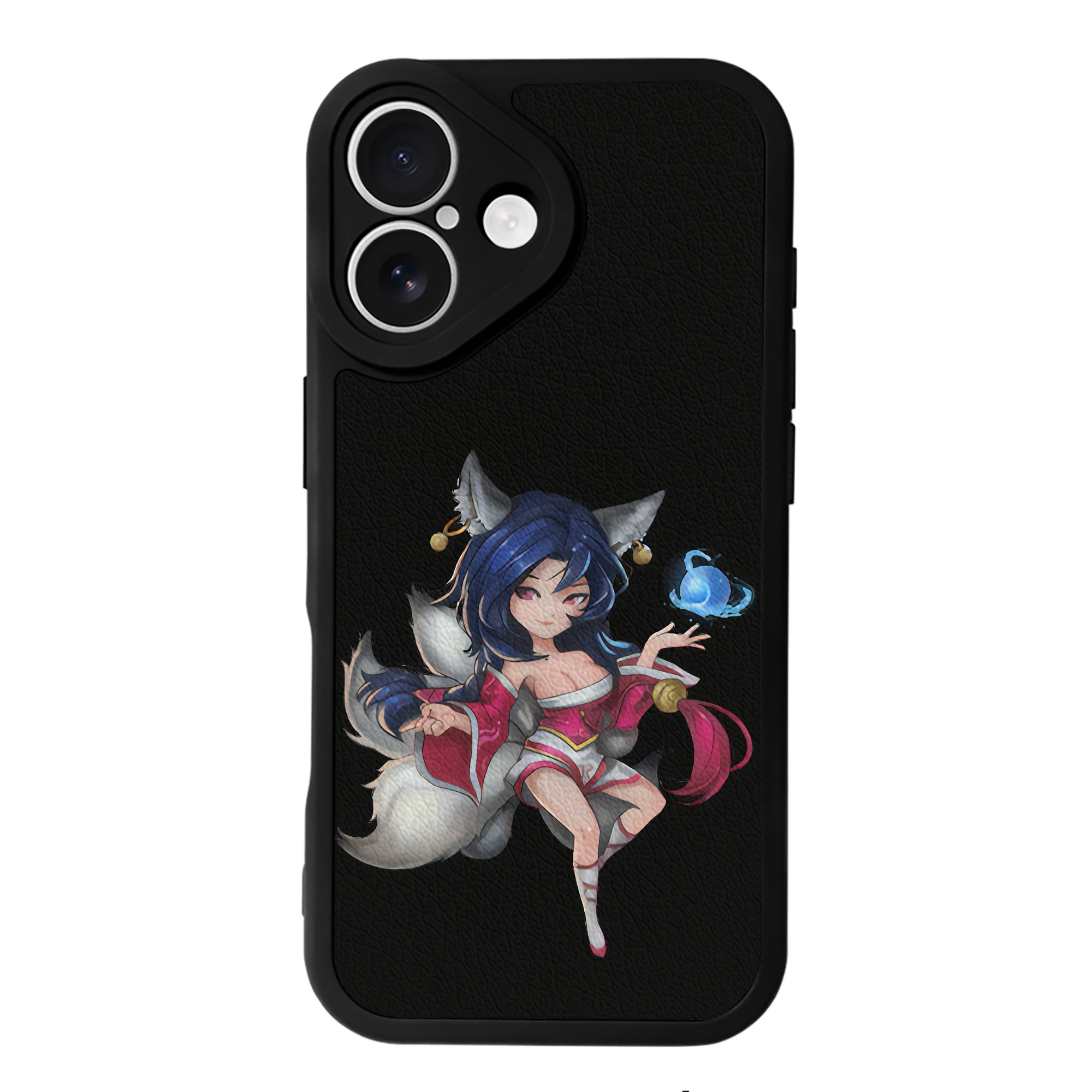 （画像用） リーグ・オブ・レジェンド League of Legends LOL 【iPhone 16シリーズ対応】シリコンスマホケース（レザー調） 材質：シリコン
